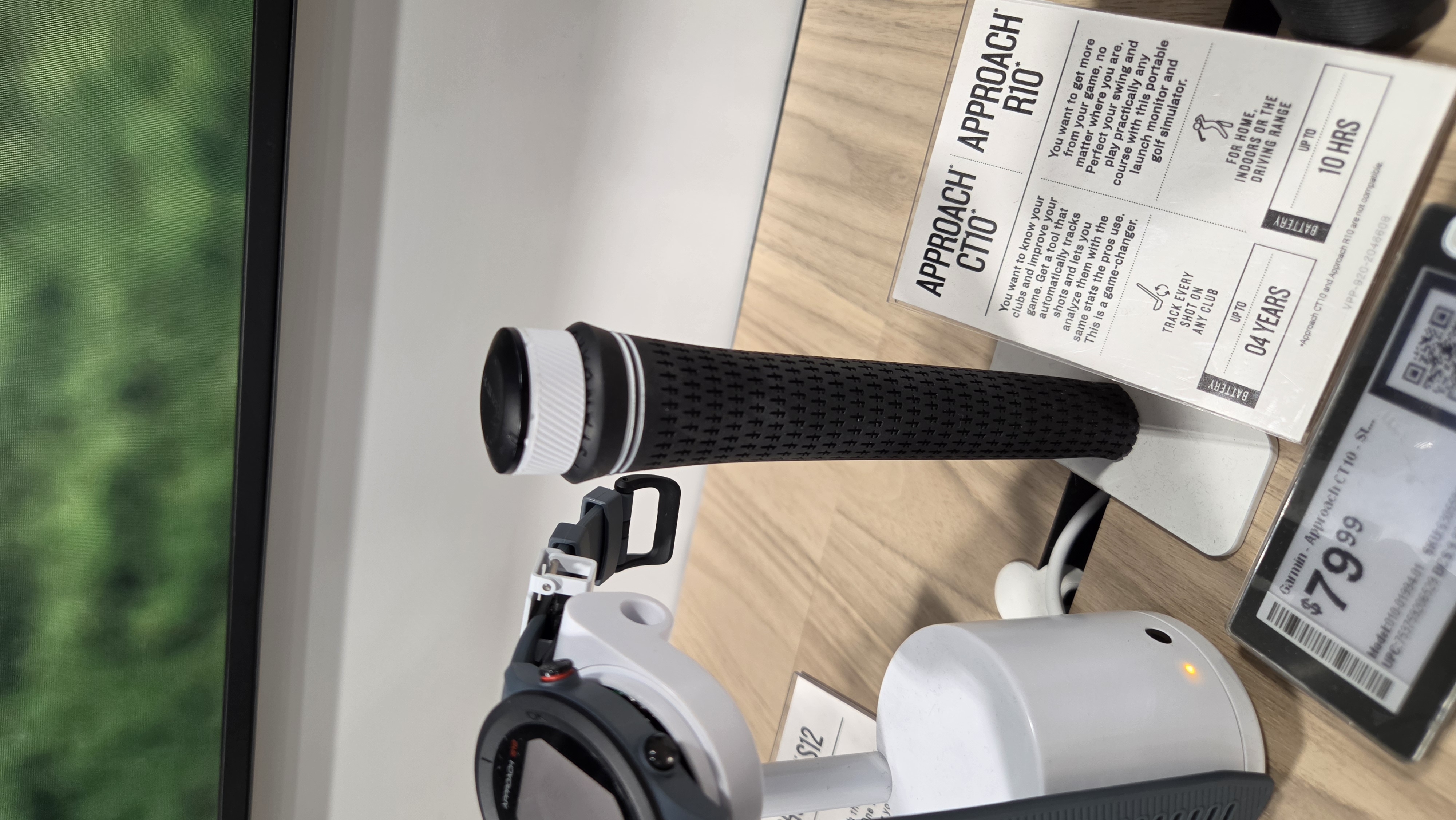 Golf Club Topper on Grip